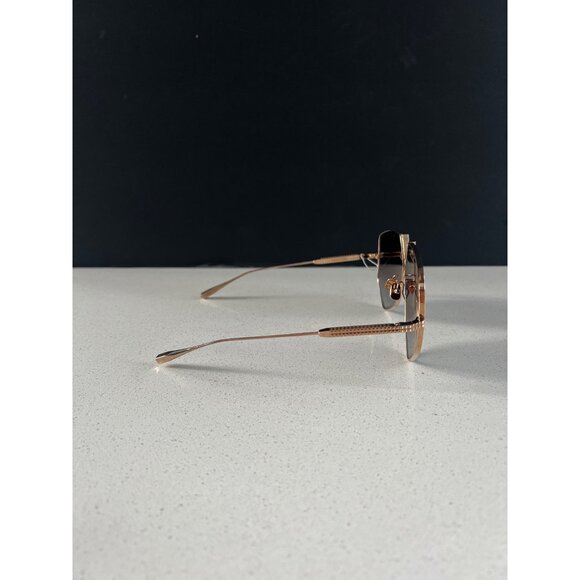 VALENTINO V HEXAGON VLS115 Gold Titanium Gray Mask VLS 115A Rock Stud Sunglasses main image 8